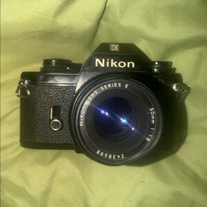Nikon EM with 50 mm lens Camera
